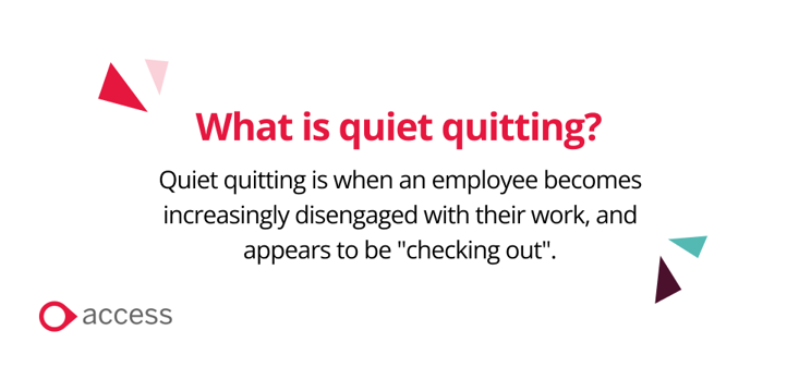 What is quiet quitting