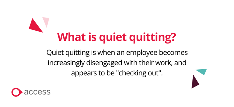 What is quiet quitting