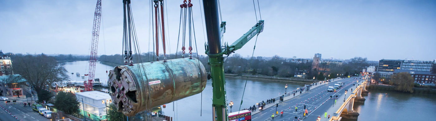 Enlarged Thames tideway tunnel