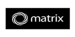 Finance software solutions matrix logo