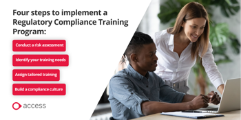 Four steps to implement a regulatory compliance training program