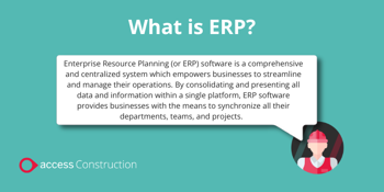 What is ERP