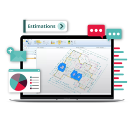 Construction estimating software