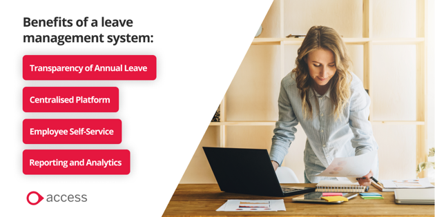 Image showing benefits of a leave management system