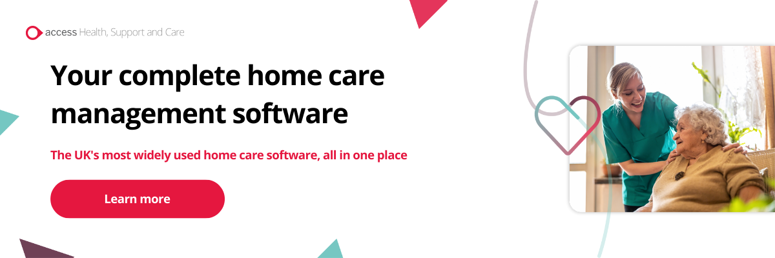 Home care management software