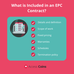 What is included in an EPC Contract?