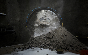 First Tunelling Machine Breaks ground - Tideway Breakthrough