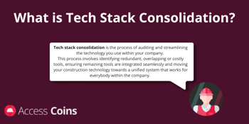 What is tech stack consolidation?