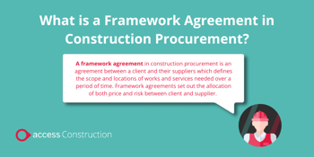 What is a Framework Agreement in Construction Procurement?