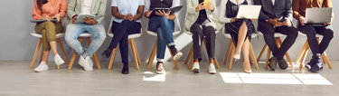Candidates in hiring process
