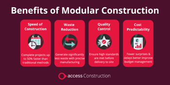 Benefits of modular construction