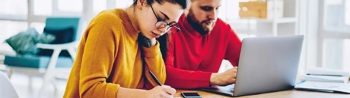 Two researchers studying social prescribing and the impact upon mental health.