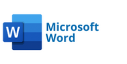 Integrated accounting software Microsoft word logo