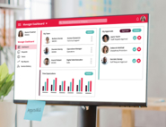 Workforce management software - manager dashboard