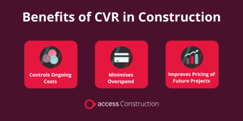 Benefits of CVR in Construction