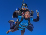 Access employee sky diving